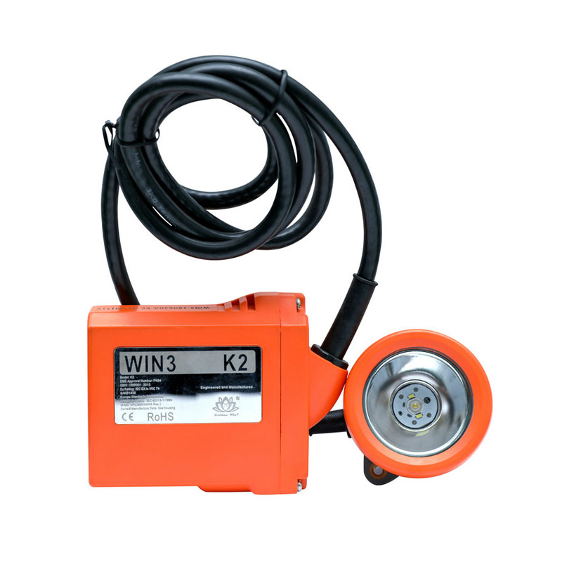 Win3 DUXERIT Miners Lamp K2, Mining Subterraneis Accensus